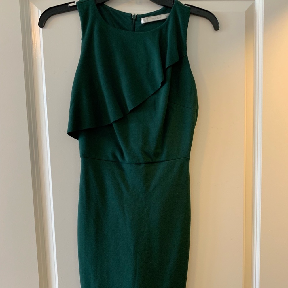 Emerald green semi formal dress